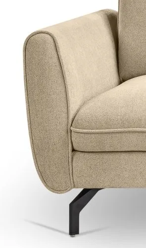 Ecksofa Toronto L-Form rechts | 259cm | Webstoff | beige