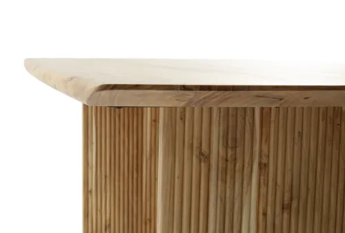 Esstisch Brisco | Akazie massiv | Bootsform | 180 x 100