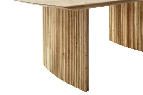 Esstisch Brisco | Akazie massiv | Bootsform | 200 x 100