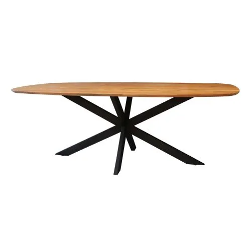 Esstisch Kumi | Akazie massiv | oval | 180cm