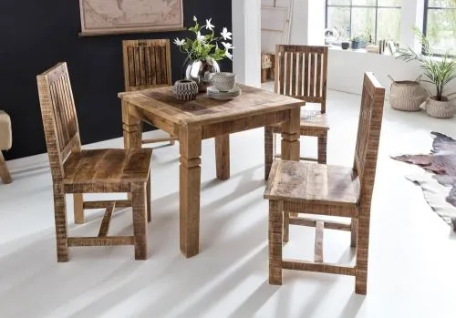 Esstisch Mia | 80x80 | Mango Holz massiv