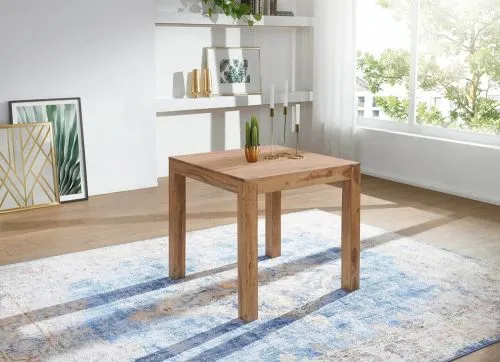 Esstisch Mibia 2 | 80x80 | Akazie Holz massiv