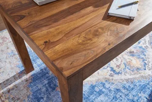 Esstisch Mibia | 120x60 | Sheesham Holz massiv | dunkelbraun