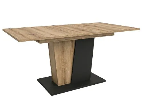 Esstisch Molina 1 | 150(230)x90 | Evoke Oak / Basalt grau