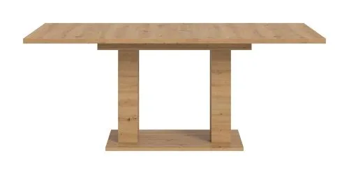 Esstisch Motion | ausziehbar | Doppelsäulen-Fußgestell | Eiche Artisan | 150(190)x90