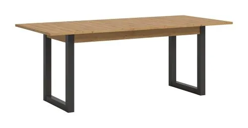 Esstisch Seattle | ausziehbar | Artisan Eiche / grau | 150(190)x80