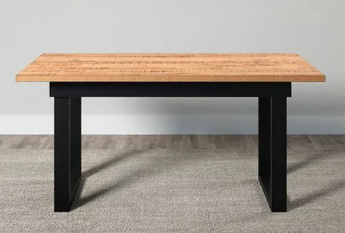Esstisch Universal | 160 x 90 | Mango / Schwarz