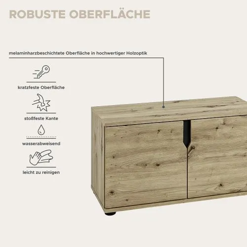 Garderoben-Set Keno | Artisan Eiche | 2-teilig