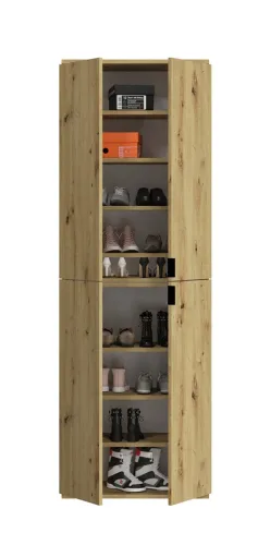 Garderoben Set Projekt X 2 | Artisan Eiche / Spiegeltüren | 4-teilig