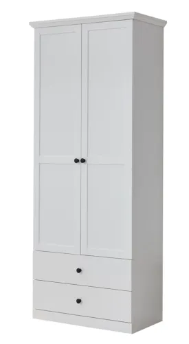 Garderobenschrank Baxter | Landhausstil | weiß