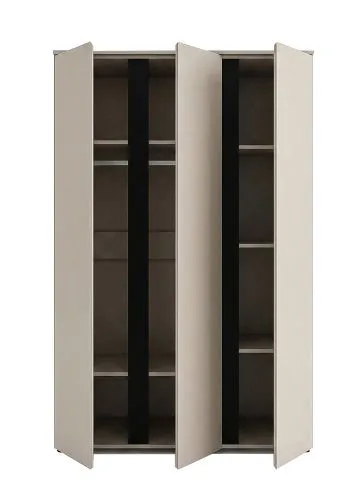 Garderobenschrank Kleiderschrank Amara | 3-türig | Kaschmir