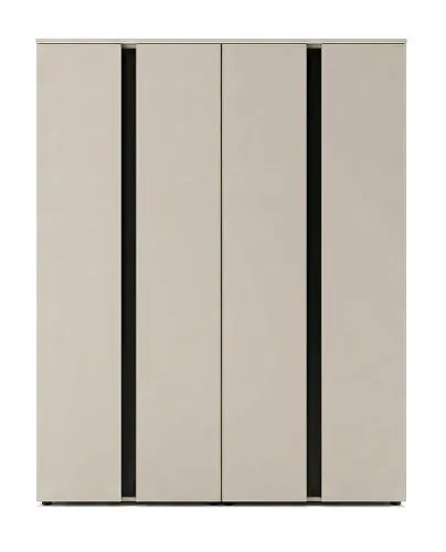 Garderobenschrank Kleiderschrank Set Amara | Kaschmir