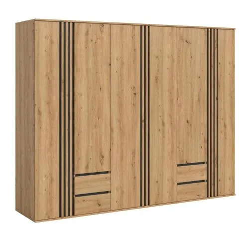 Garderobenschrank Kleiderschrank Tofta | 3-teilig | Artisan Eiche