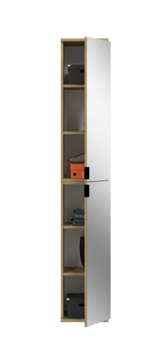 Garderobenschrank Projekt X | Artisan Eiche | Spiegeltüren
