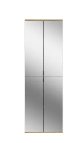 Garderobenschrank Projekt X | Kombination | Artisan Eiche | Spiegeltüren | 2-teilig