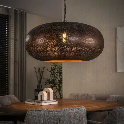 Hängelampe Lumina | 1 Leuchte Ø90cm | Metall | Antikkupfer
