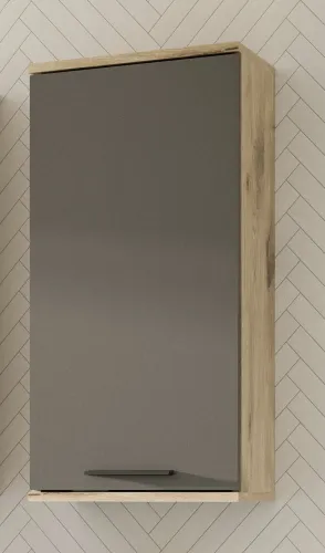 Hängeschrank Mason | Nox Oak / Basalt grau