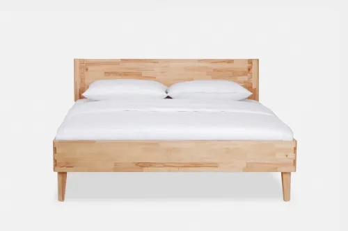 Holzbett massiv Atlanta | Wildeiche natur geölt | 160x210