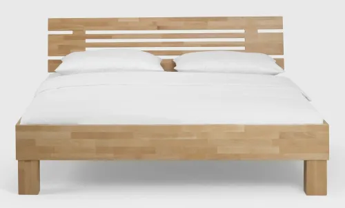 Holzbett massiv Daisy | Buche lackiert | 200x190 | Kopfteil 1