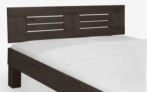 Holzbett massiv Daisy | Buche wenge lackiert | 120x190 | Kopfteil 3