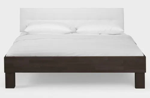 Holzbett massiv Daisy | Buche wenge lackiert | 120x210 | Kopfteil 4