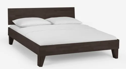 Holzbett massiv Daisy | Buche wenge lackiert | 140x210 | Kopfteil 2