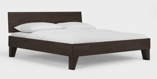 Holzbett massiv Daisy | Buche wenge lackiert | 200x190 | Kopfteil 2