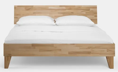 Holzbett massiv Daisy | Kernbuche geölt | 100x210 | Kopfteil 2