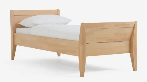Holzbett massiv Jasmine | Buche natur geölt | verschiedene Größen
