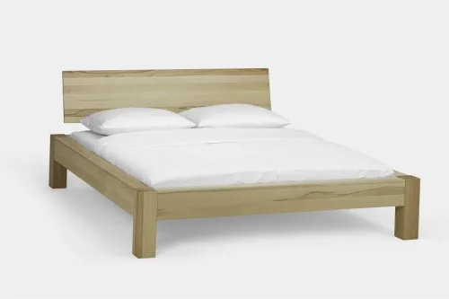Holzbett massiv Lotus | Kernbuche geölt | 200x200 | Kopfteil 3