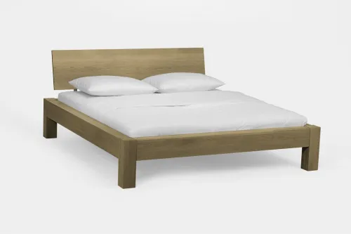Holzbett massiv Lotus | Wildeiche Honig geölt |160x220 | Kopfteil 3