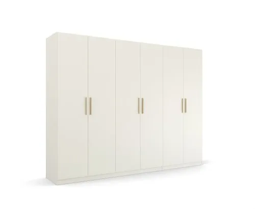Kleiderschrank Drehtürenschrank Quadra-Spin | alpinweiß | verschiedene Größen