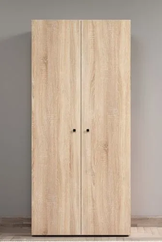 Kleiderschrank Garderobenschrank Basics | Eiche Sonoma hell