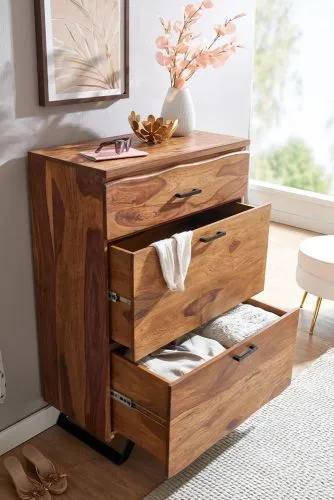 Kommode Sideboard Leonie | Sheesham Massivholz