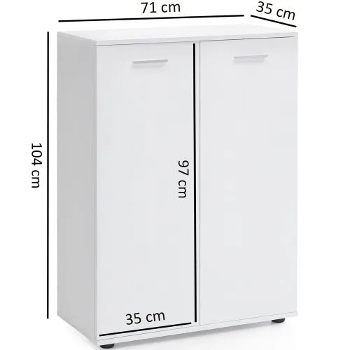 Kommode Sideboard Svenja | weiß