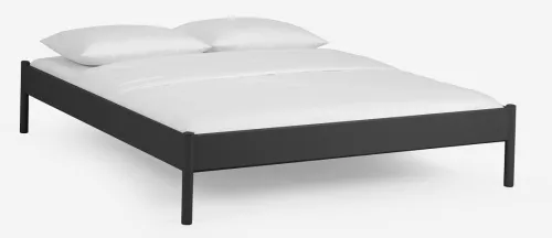Metallbett Iris 3 | schwarz Struktur | 180x220