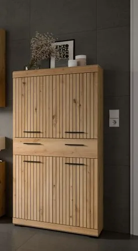 Midischrank breit Scout | mit Schubkasten | Artisan Eiche