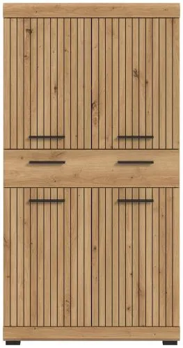 Midischrank breit Scout | mit Schubkasten | Artisan Eiche