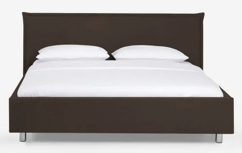 Polsterbett Aster | graubraun | 90x210 | Kopfteil 2