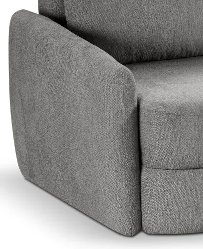 Schlafsofa Diana 3-Sitzer | 231cm | Strukturstoff | grau