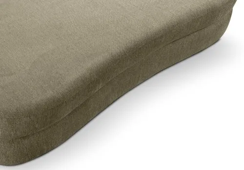 Schlafsofa Diana 3-Sitzer | 231cm | Strukturstoff | grün