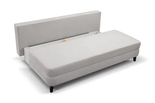 Schlafsofa Sorto 2,5-Sitzer | 200cm | Cord | hellgrau