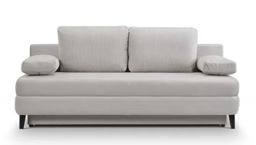 Schlafsofa Sorto 2,5-Sitzer | 200cm | Cord | hellgrau