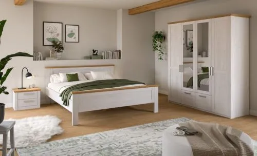 Schlafzimmer-Set Verona | 3-teilig | Artisan / Sibiu Lärche