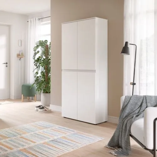 Schrankkombination Scarpa | 2-teilig | weiß