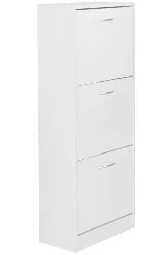 Schuhbank Schuhschrank Addison | mit Klappe | weiß