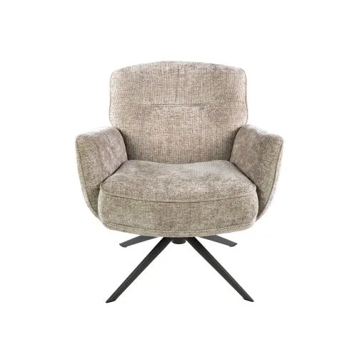 Sessel Duba | drehbar | Sandfarbe