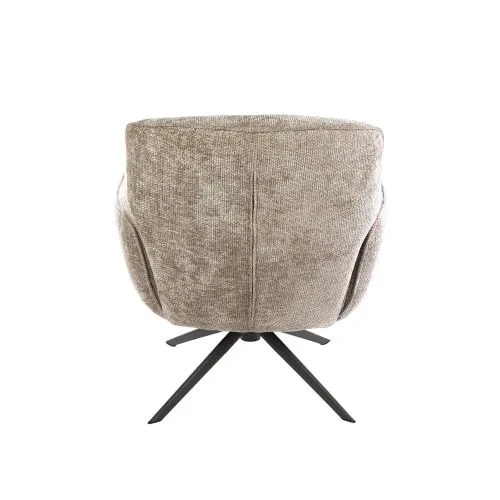 Sessel Duba | drehbar | Sandfarbe