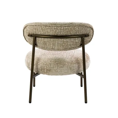 Sessel Elysia | Monti Stoff / Strukturgewebe | sand-braun