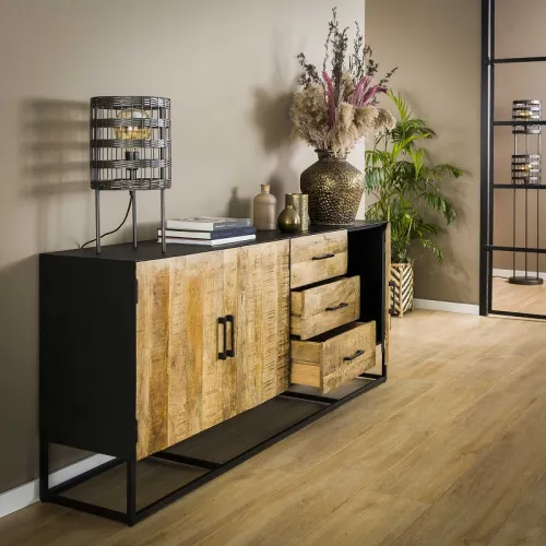 Sideboard Werdi | Mango massiv | Antik